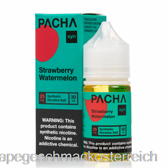 Erdbeer-Wassermelone – Pachamama-Salze – 30 Ml, 50 Mg Vape-Geschmack